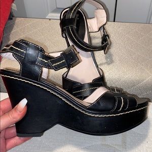 Peep Toe Calvin Klein Wedges